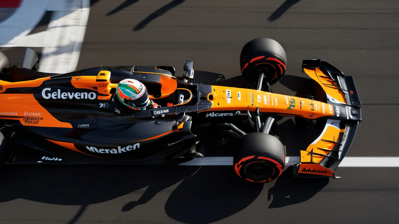 Norris lidera McLaren em FP3 para GP da Hungria 2024 com Verstappen em terceiro