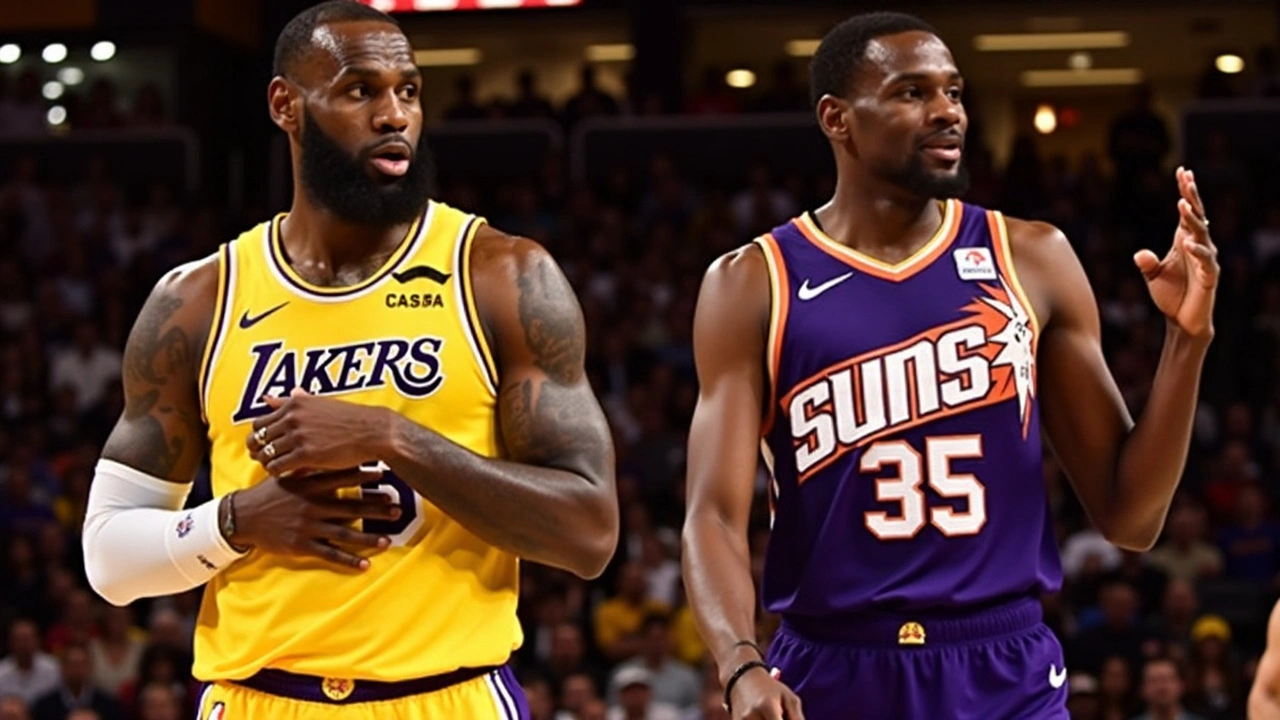 Lakers vs Suns: Duelo Imperdível com Estrelas da NBA