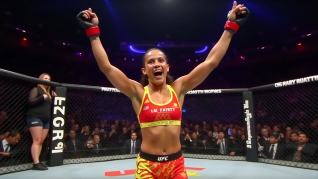 Viviane Araújo derrota Karine Silva em combate brasileiro emocionante no UFC 309